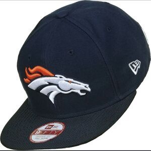 Men's NFL Denver Broncos Basic 9FIFTY Original Fit Snapback Orange Navy One Size